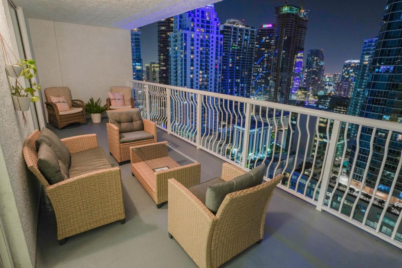 4 Bed Full Condo In Miami With Skyline & Sea View Exterior photo