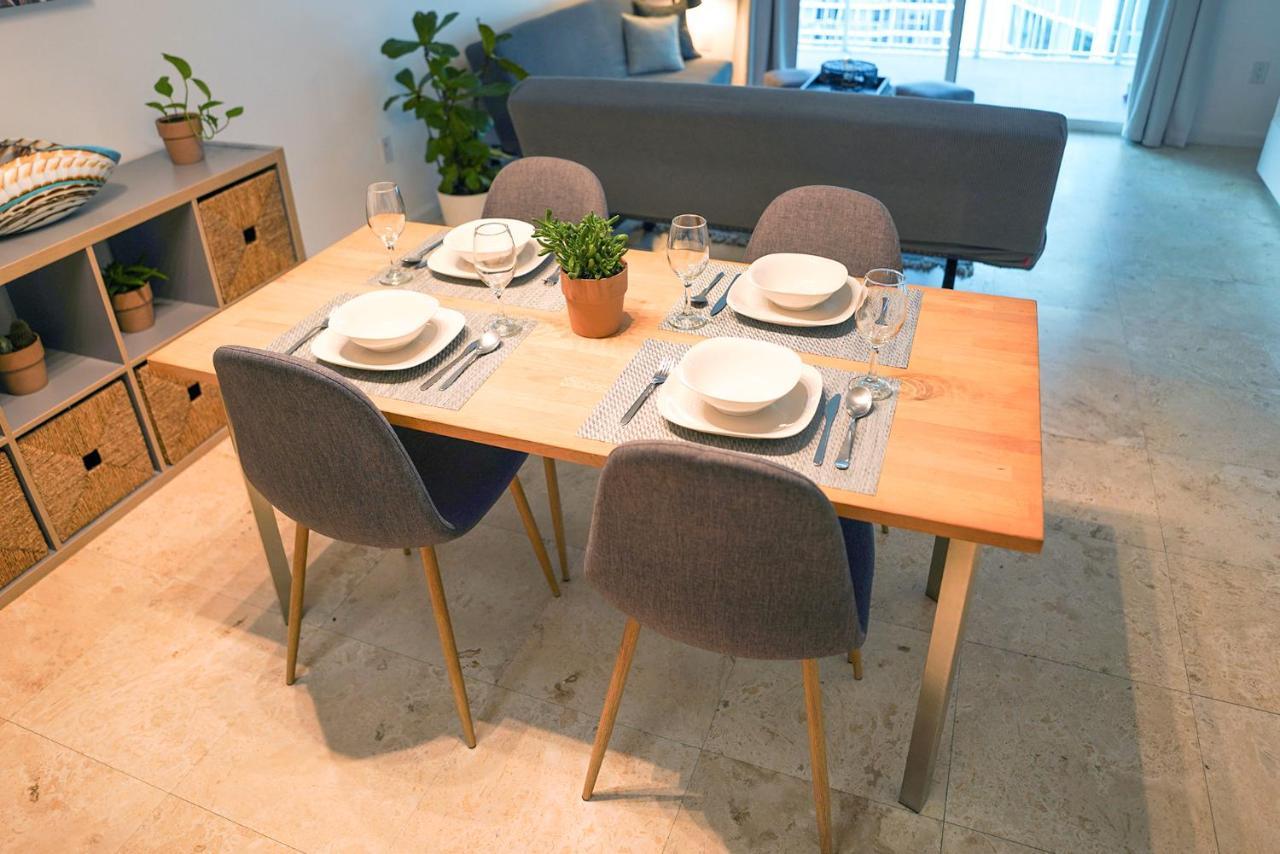 4 Bed Full Condo In Miami With Skyline & Sea View Exterior photo