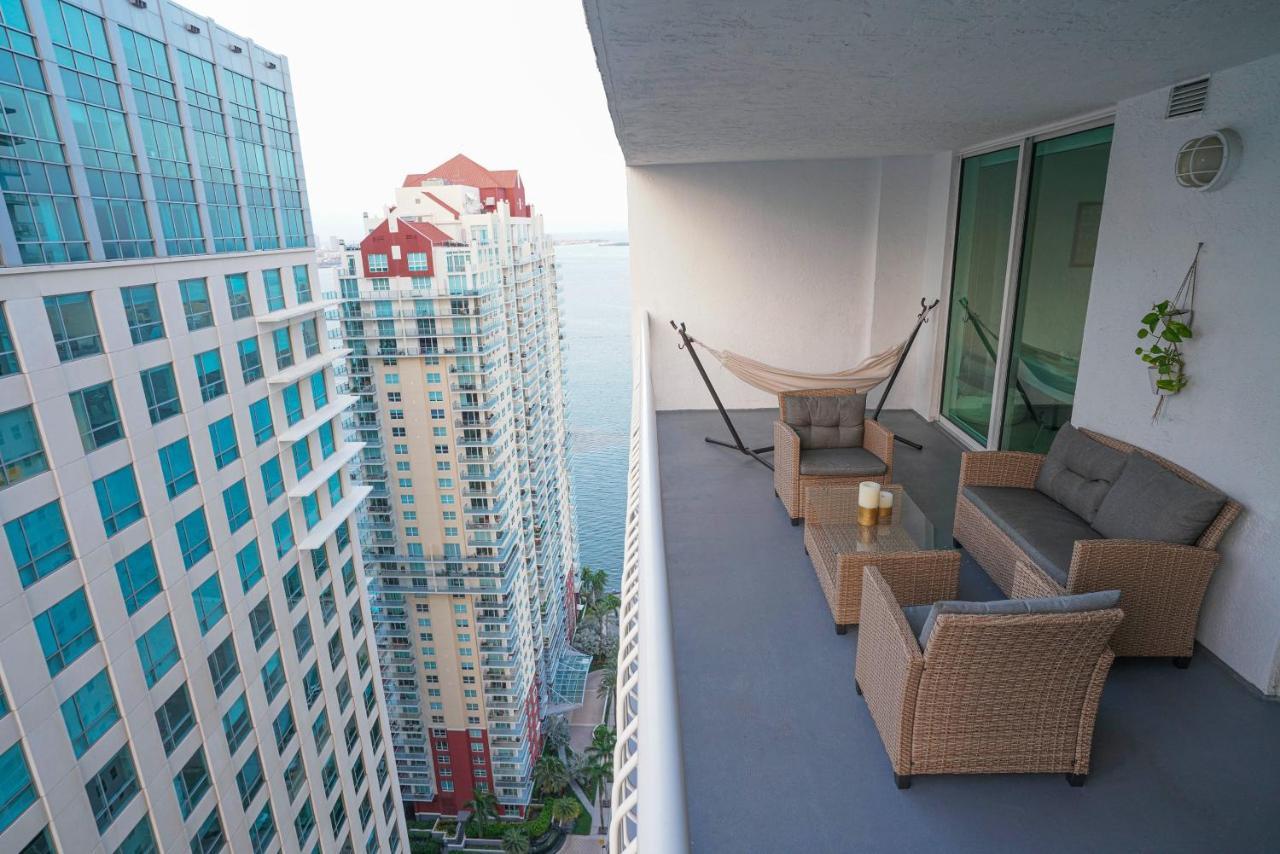 4 Bed Full Condo In Miami With Skyline & Sea View Exterior photo