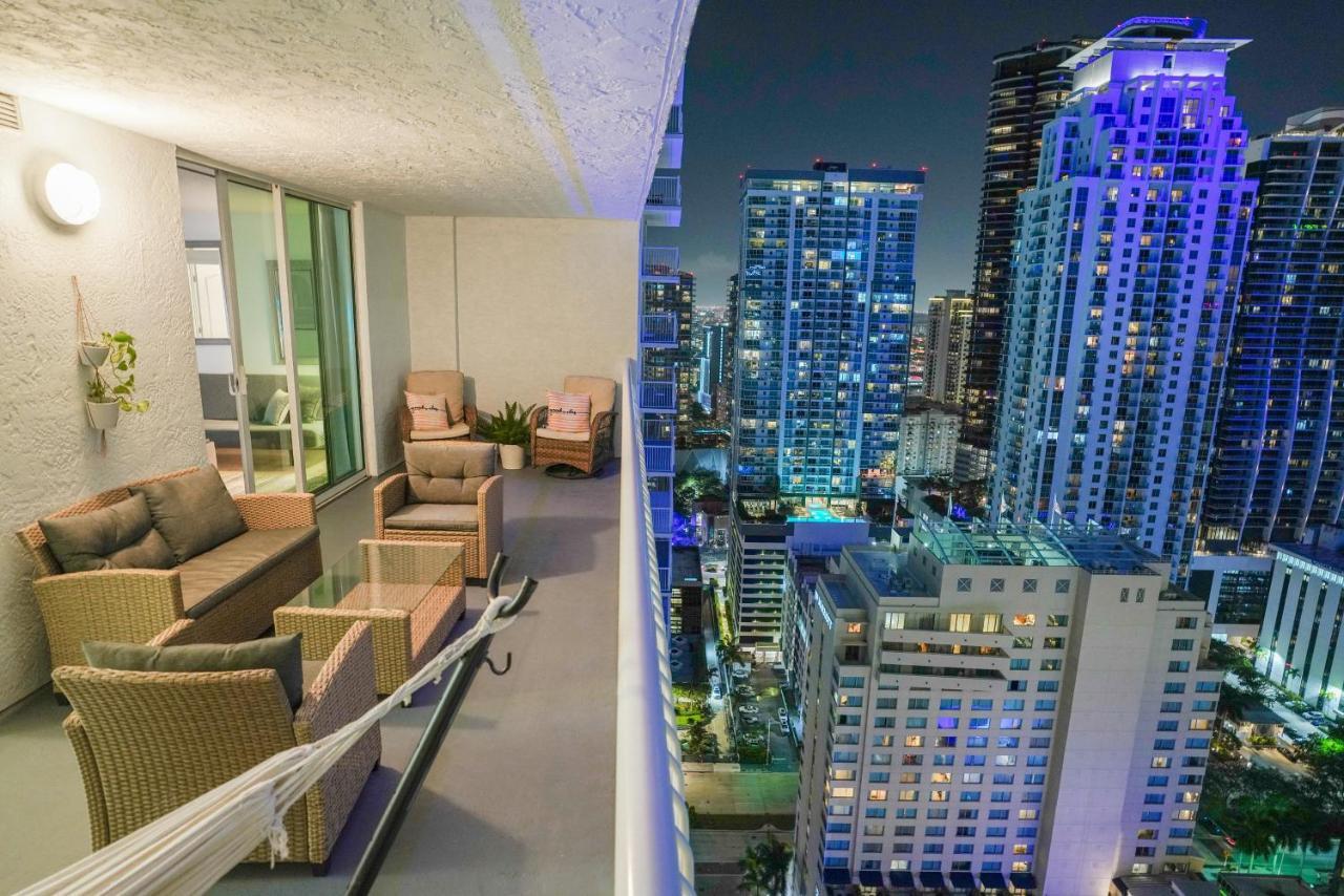 4 Bed Full Condo In Miami With Skyline & Sea View Exterior photo