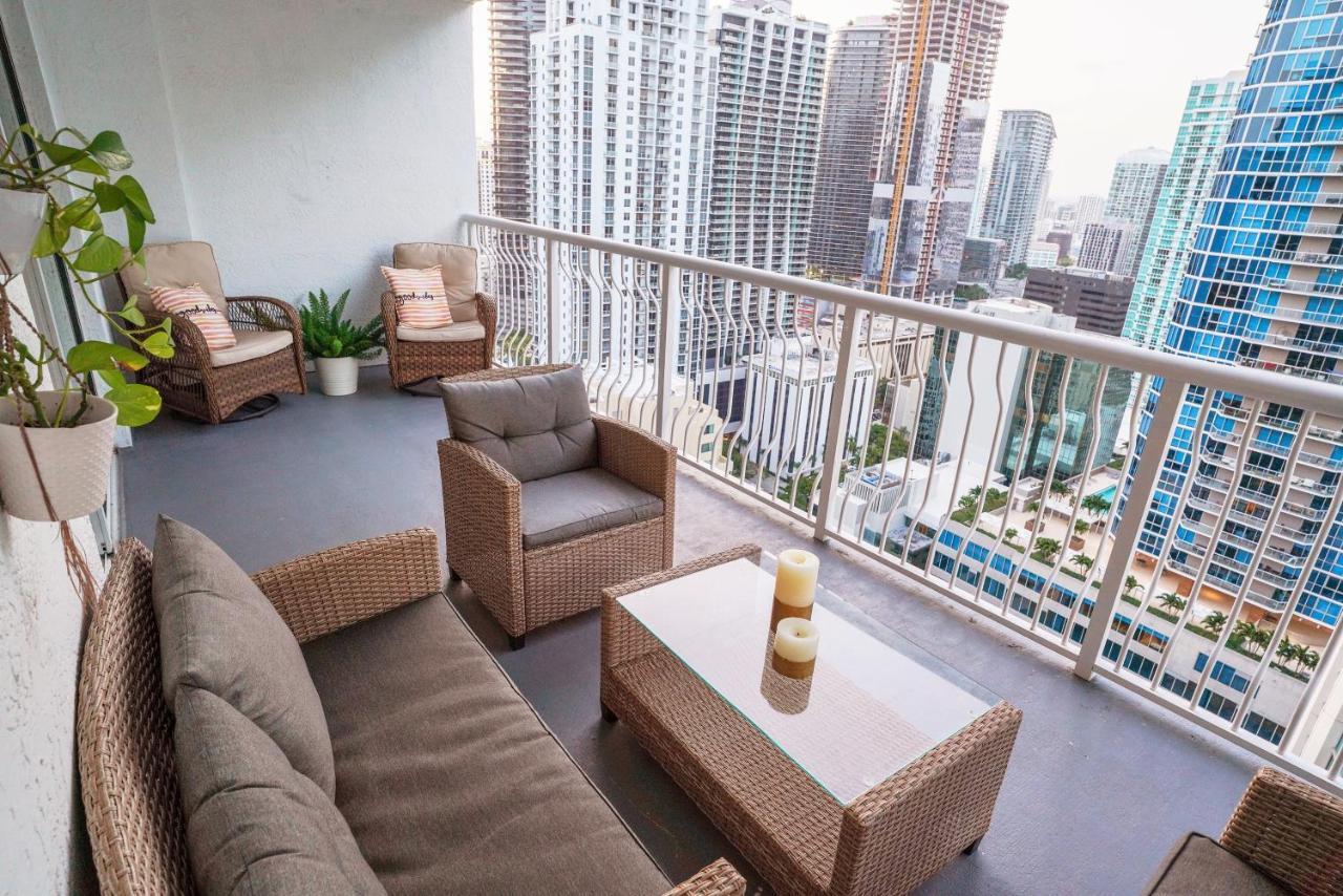 4 Bed Full Condo In Miami With Skyline & Sea View Exterior photo