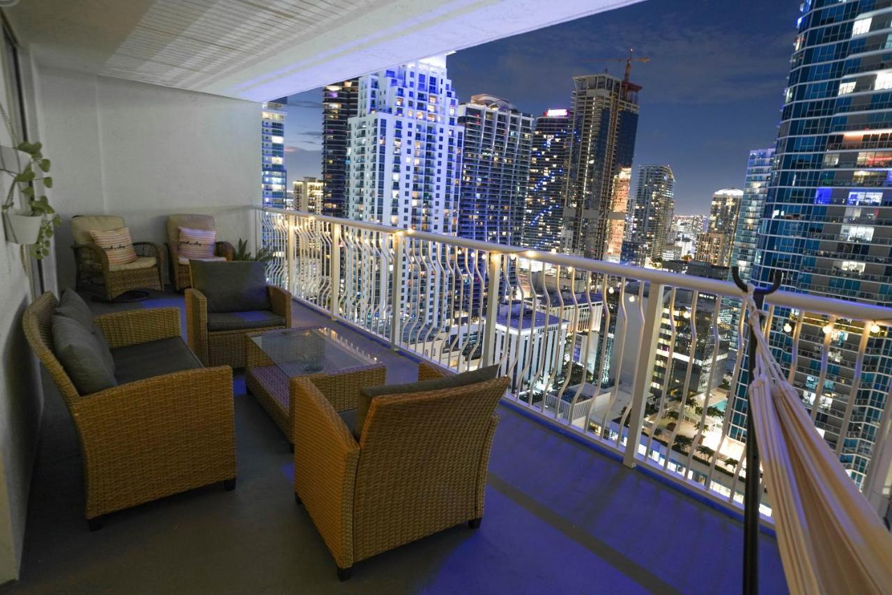 4 Bed Full Condo In Miami With Skyline & Sea View Exterior photo