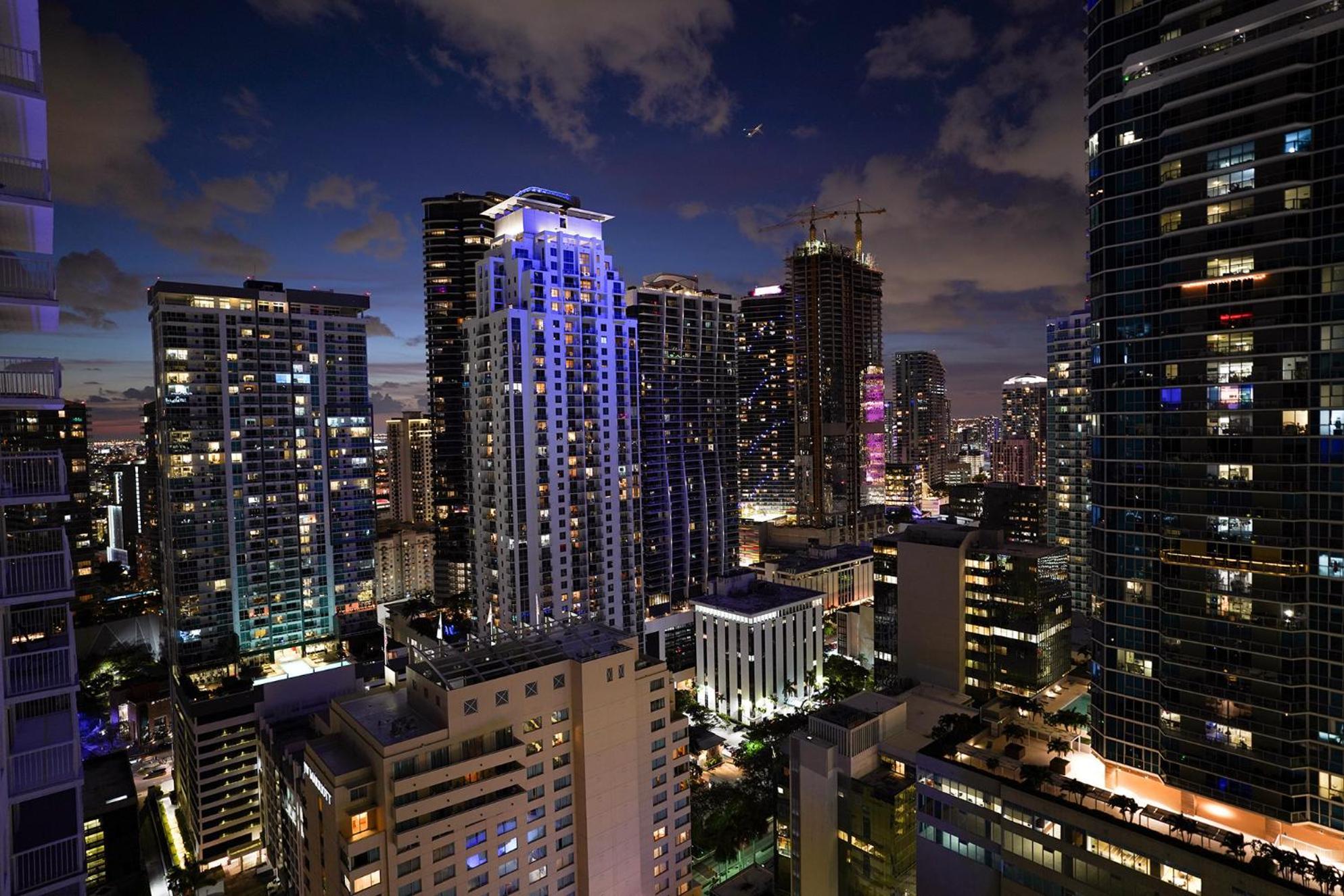 4 Bed Full Condo In Miami With Skyline & Sea View Exterior photo
