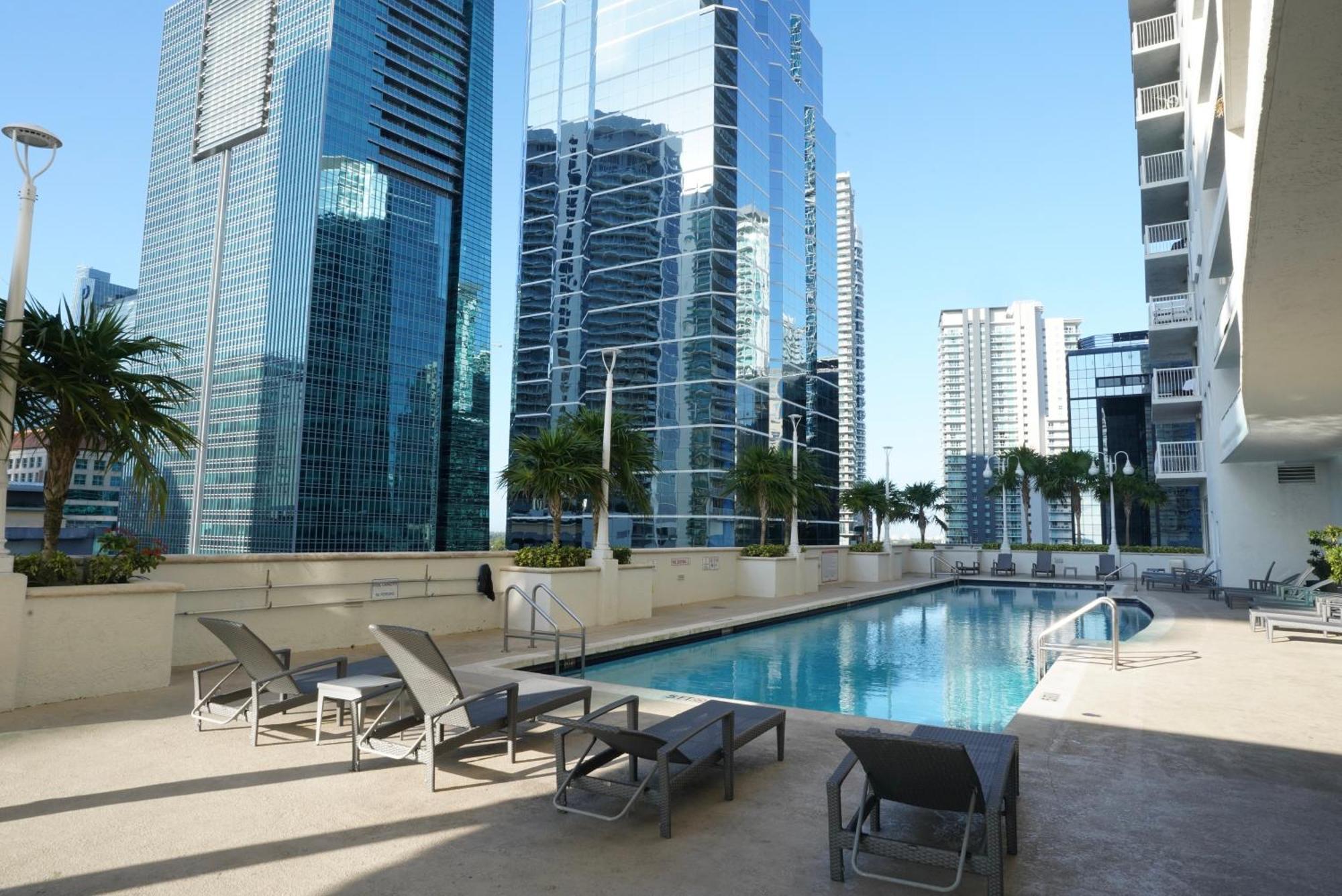4 Bed Full Condo In Miami With Skyline & Sea View Exterior photo
