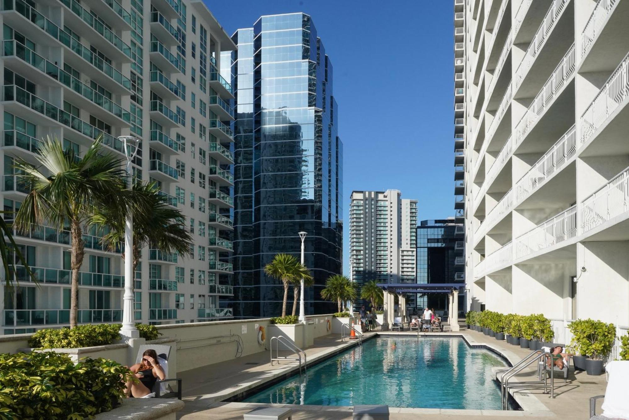 4 Bed Full Condo In Miami With Skyline & Sea View Exterior photo