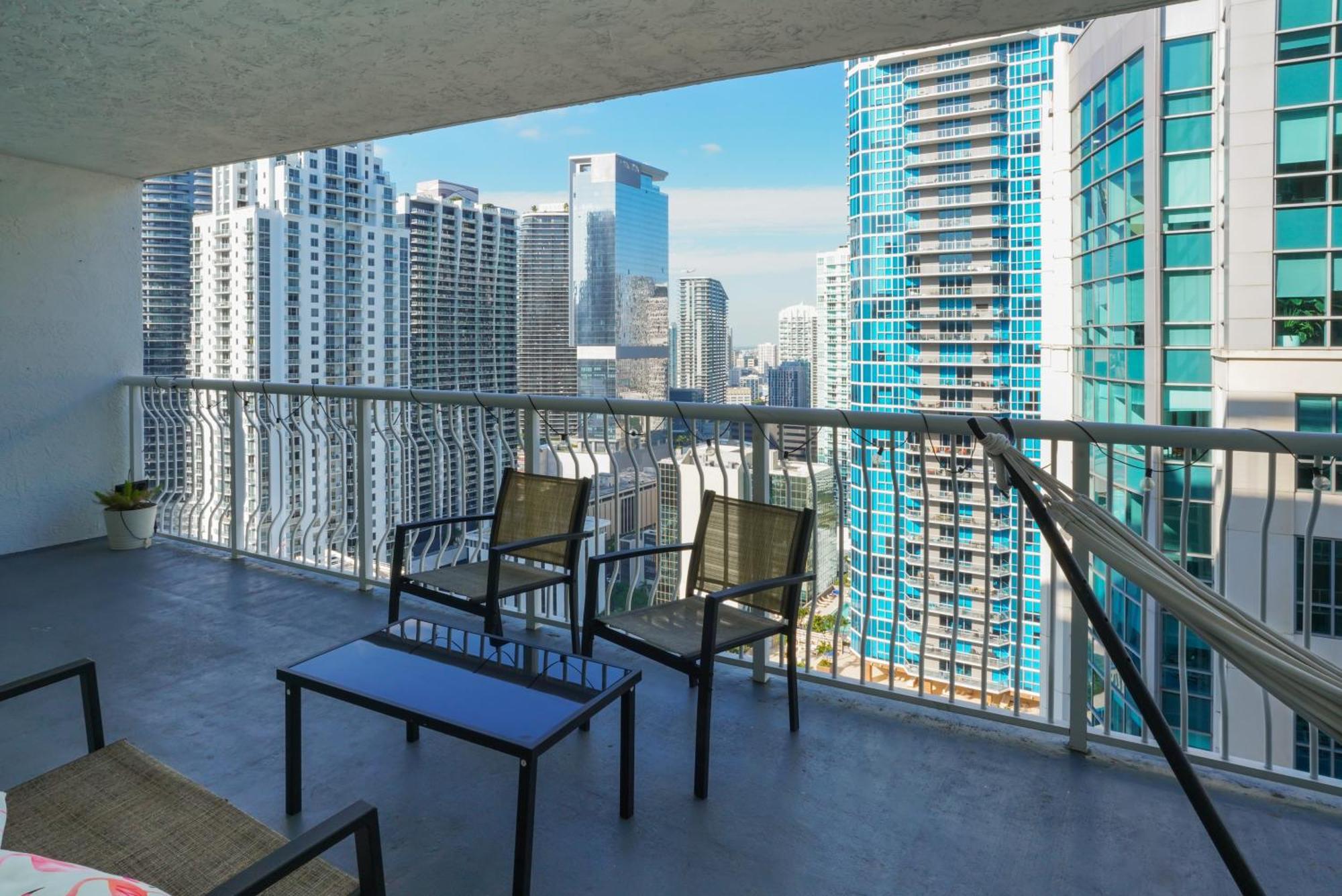 4 Bed Full Condo In Miami With Skyline & Sea View Exterior photo